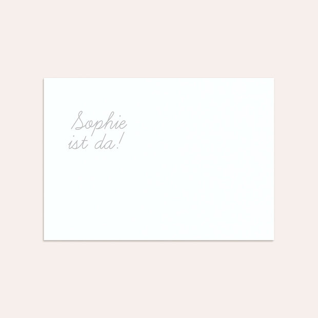 Umschlag mit Design  Baby - Einfach & Simple