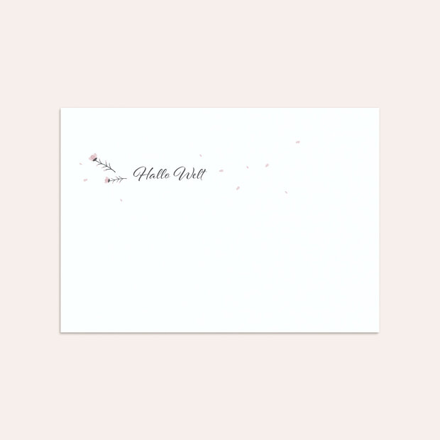 Umschlag mit Design  Baby - Darling