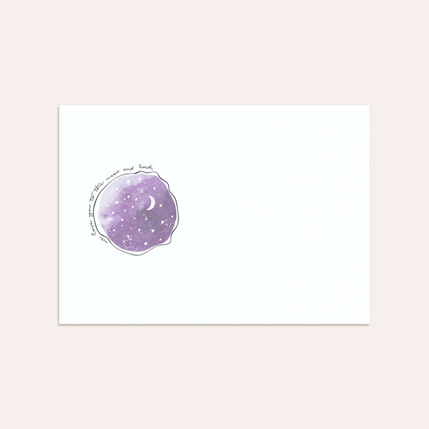 Umschlag mit Design  Baby - Lullaby