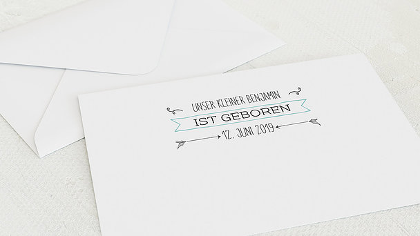 Umschlag mit Design  Baby - Babyboom