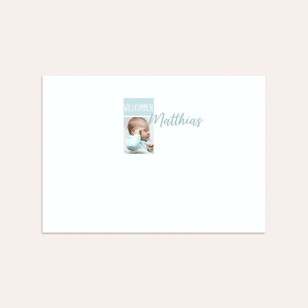 Umschlag mit Design  Baby - Tiny big love