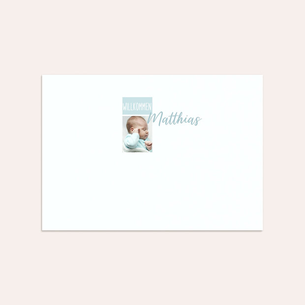 Umschlag mit Design  Baby - Tiny big love