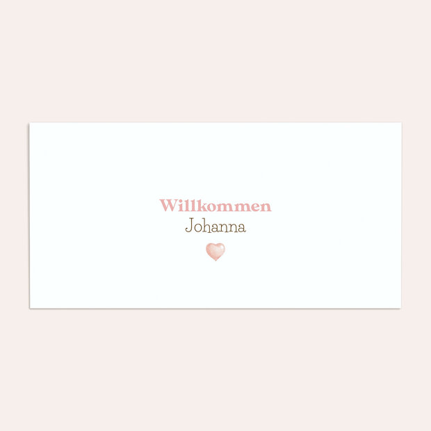 Umschlag mit Design  Baby - Liebstes Häschen