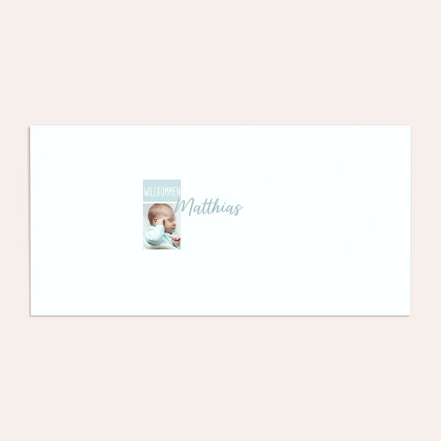 Umschlag mit Design  Baby - Tiny big love