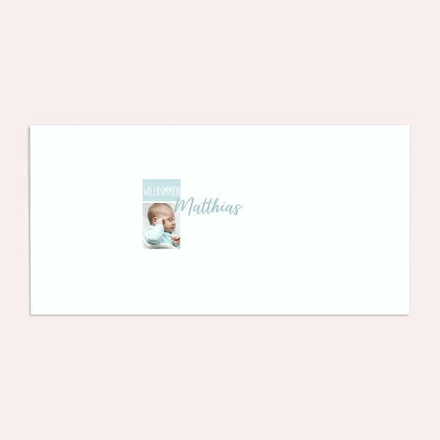 Umschlag mit Design  Baby - Tiny big love