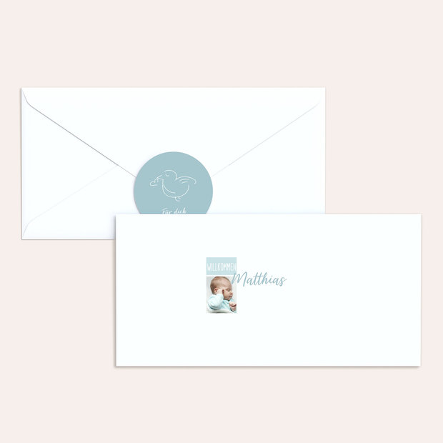 Umschlag mit Design  Baby - Tiny big love
