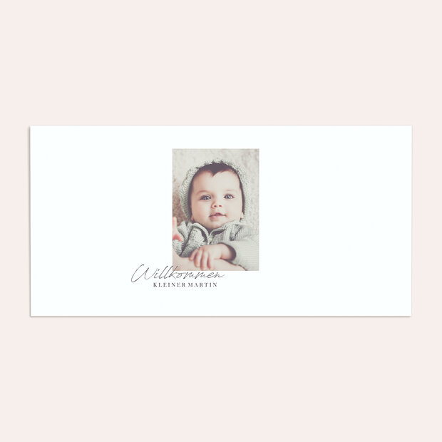 Umschlag mit Design  Baby - Kleines Wunder