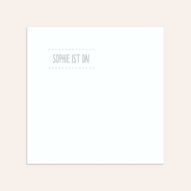 Umschlag mit Design  Baby - Babywimpel