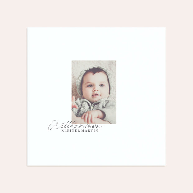 Umschlag mit Design  Baby - Kleines Wunder
