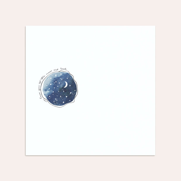 Umschlag mit Design  Baby - Lullaby