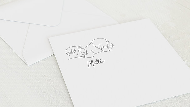 Umschlag mit Design  Baby - Mein Moppelchen