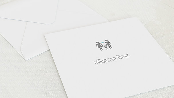 Umschlag mit Design  Baby - Liebesgeschichte