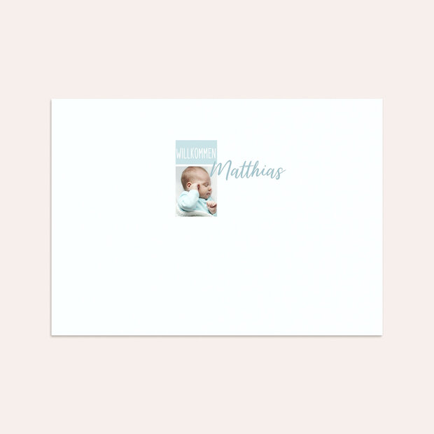 Umschlag mit Design  Baby - Tiny big love