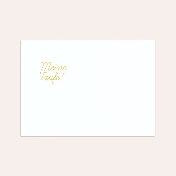 Umschlag mit Design  Baby - Einfach & Simple