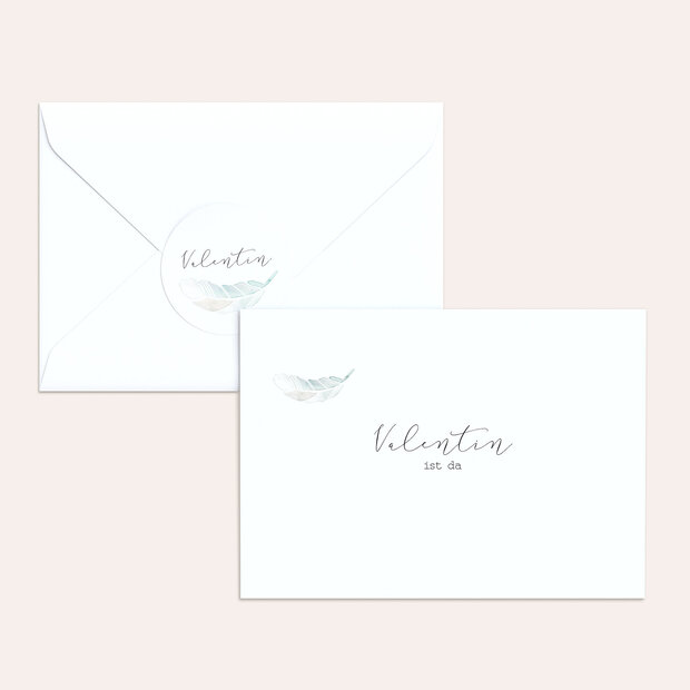 Umschlag mit Design  Baby - Bless you