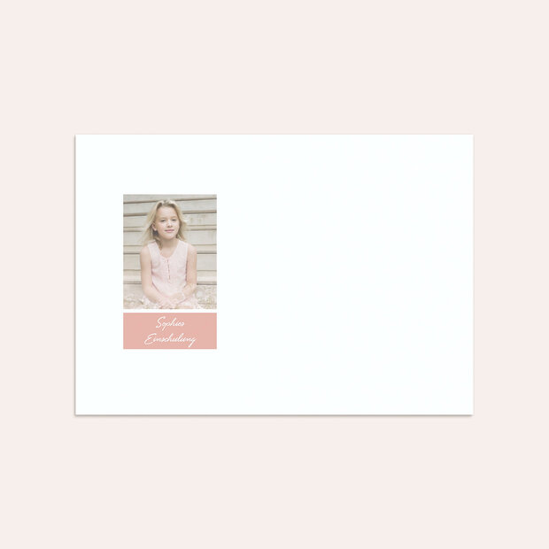 Umschlag mit Design Einschulung - Feentag