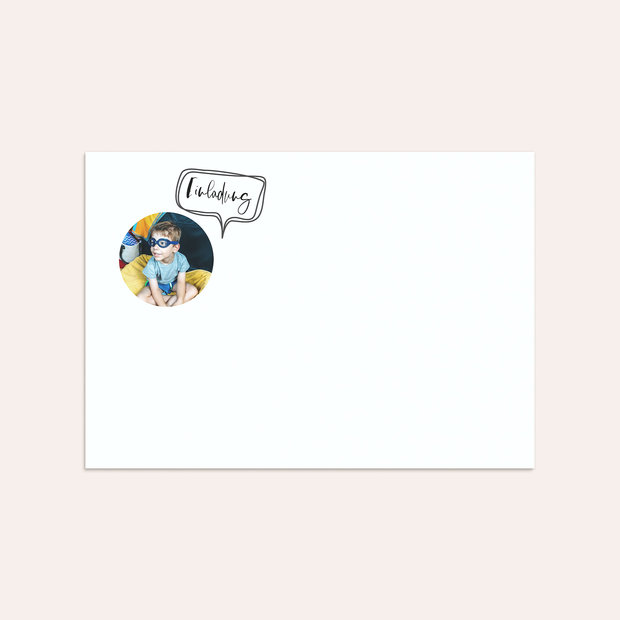 Umschlag mit Design Einschulung - Schlampermäppchen