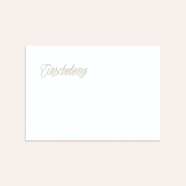 Umschlag mit Design Einschulung - Zauberlicht
