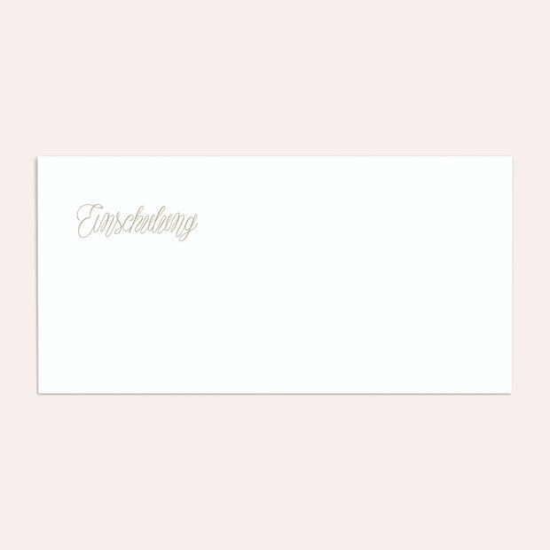 Umschlag mit Design Einschulung - Zauberlicht