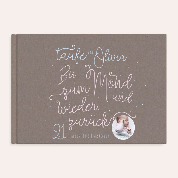 Gästebuch Taufe - So lieb