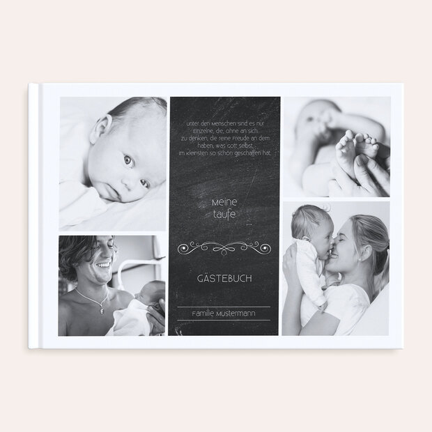 Gästebuch Taufe - Babytafel