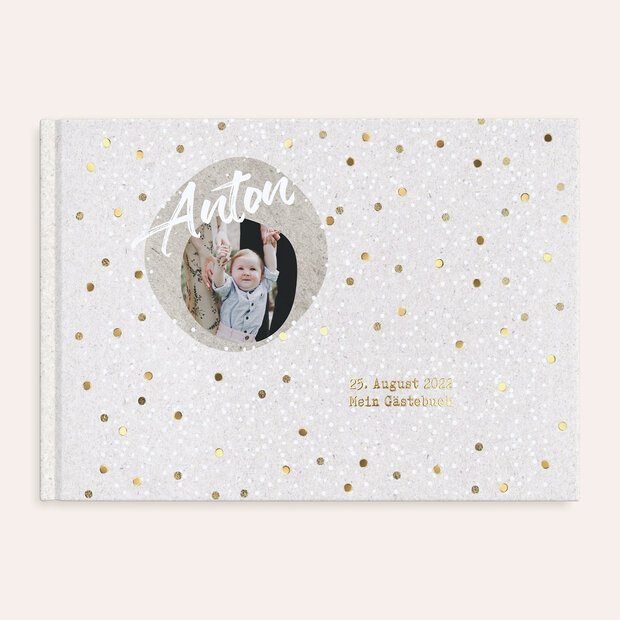 Gästebuch Taufe - Goldtaler