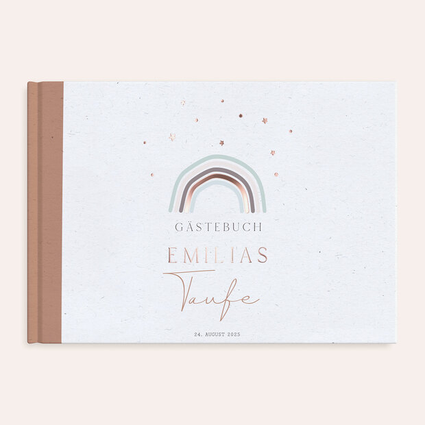 Gästebuch Taufe - Small steps