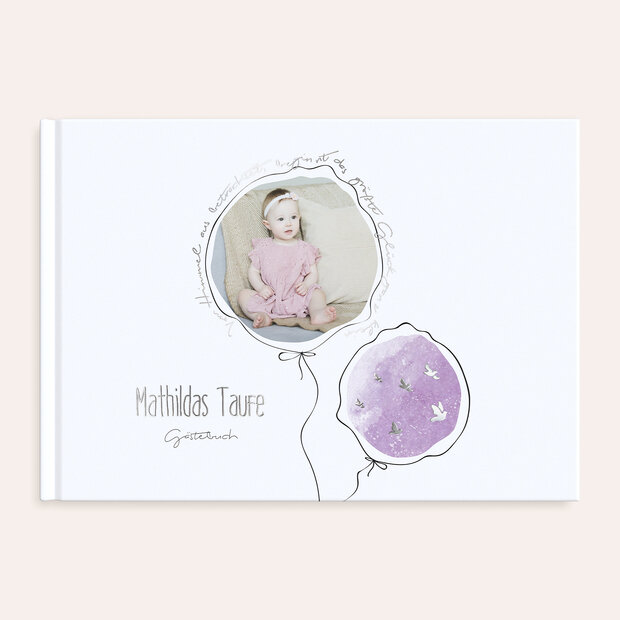 Gästebuch Taufe - Lullaby