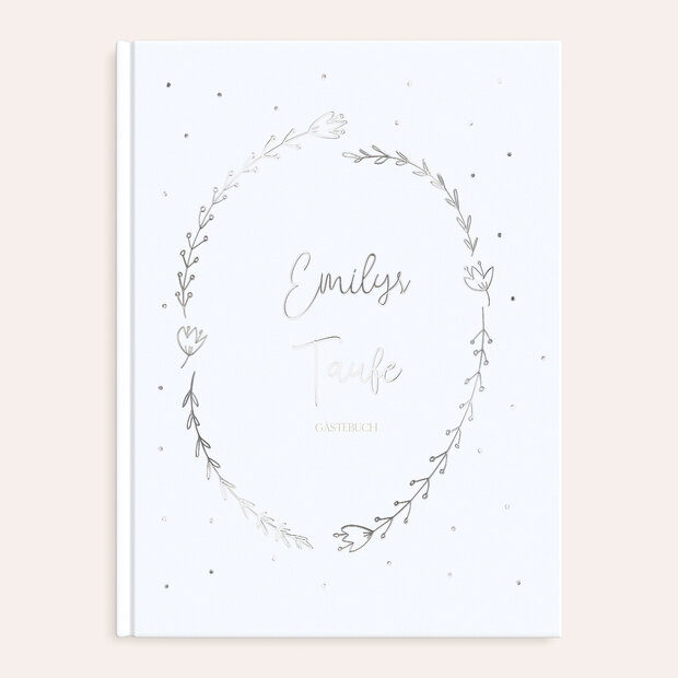 Gästebuch Taufe - Kleine Sprenkel