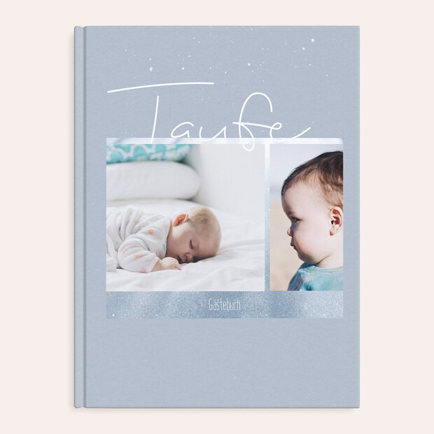Gästebuch Taufe - Milky Way Baby