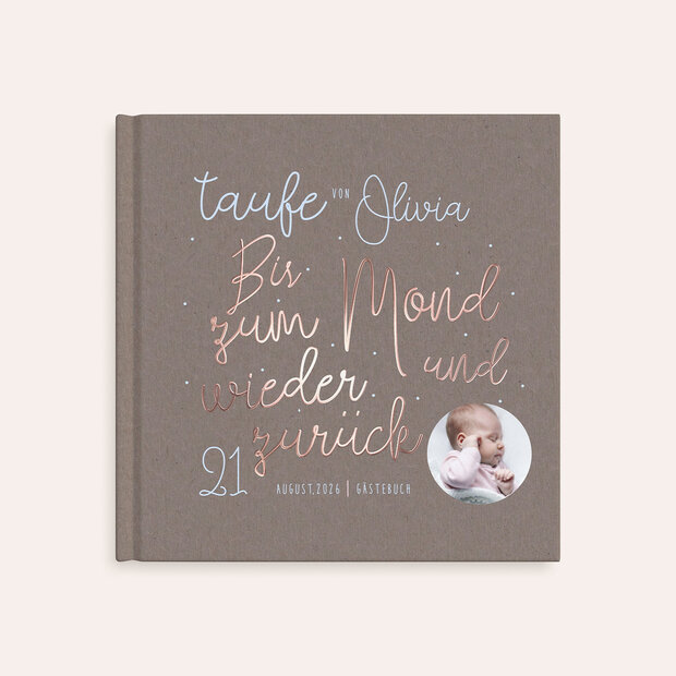 Gästebuch Taufe - So lieb