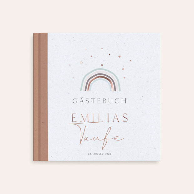 Gästebuch Taufe - Small steps