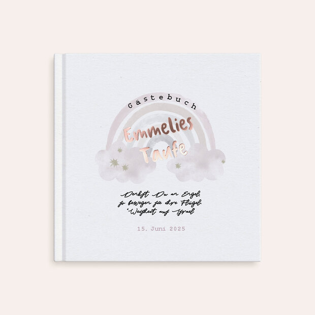 Gästebuch Taufe - Little Rainbow