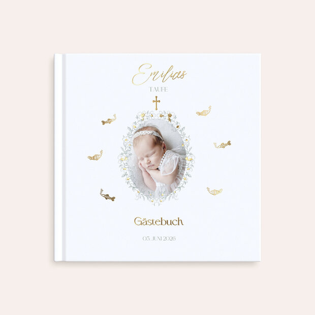 Gästebuch Taufe - In Liebe gewiegt
