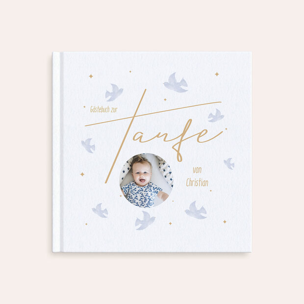 Gästebuch Taufe - Segenstaube