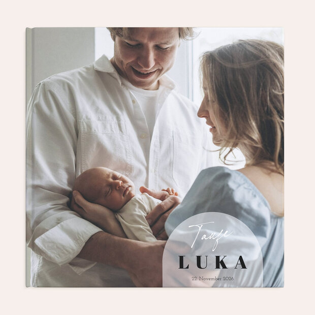 Gästebuch Taufe - Portrait des Lebens
