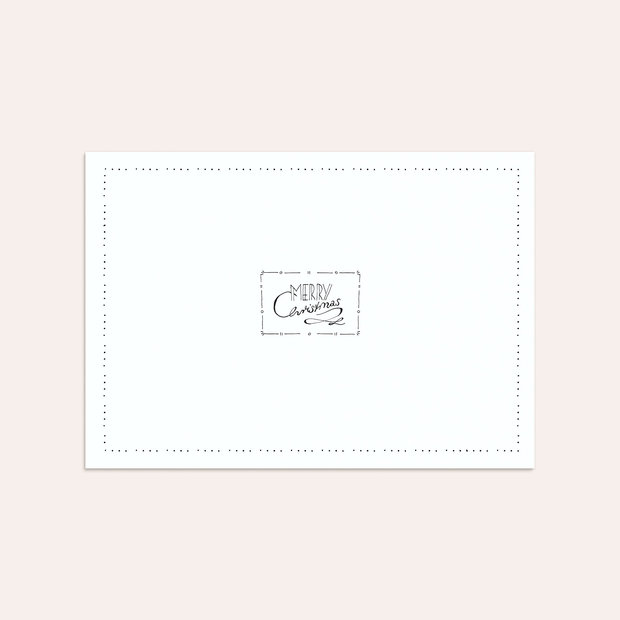 Umschlag mit Design Weihnachten - Winter Wishes