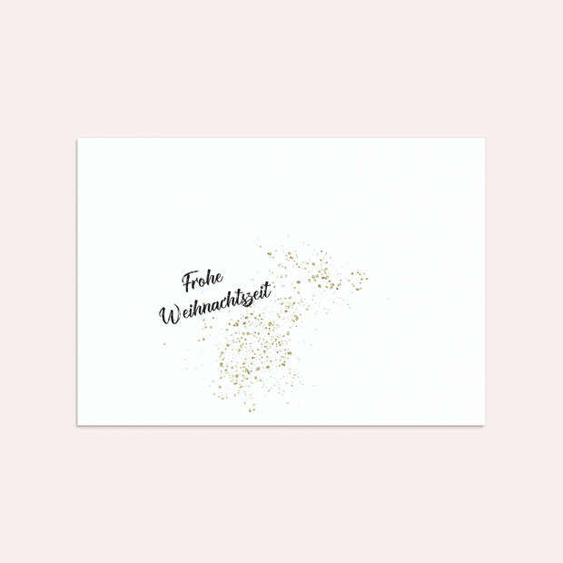 Umschlag mit Design Weihnachten - Zimt und Sterne