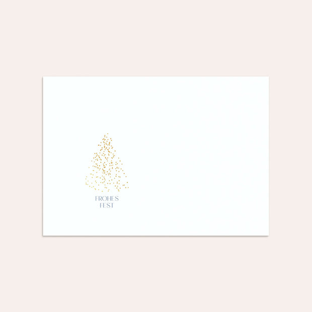 Umschlag mit Design Weihnachten - Strahlend schöner Weihnachtsbaum