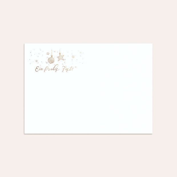 Umschlag mit Design Weihnachten - Pretiosa