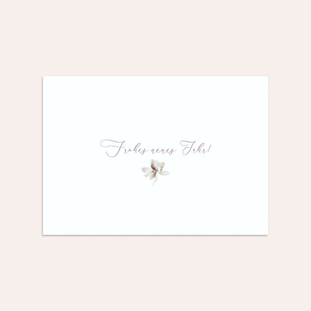 Umschlag mit Design Weihnachten - Hoffnungsfroher Neustart