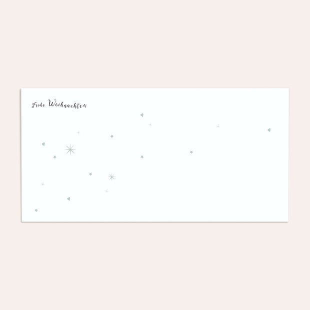 Umschlag mit Design Weihnachten - Sprachenbaum
