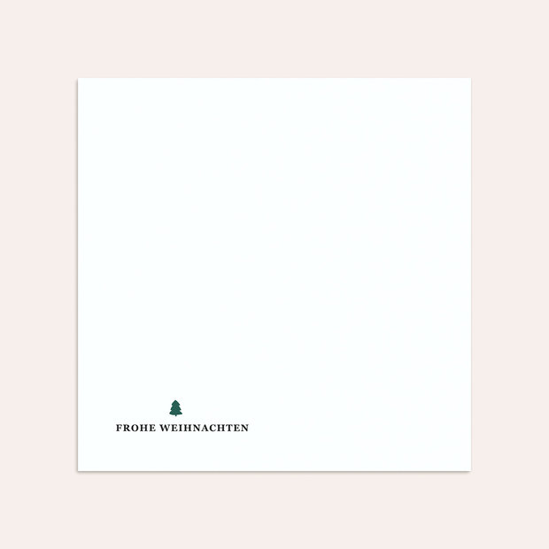 Umschlag mit Design Weihnachten - Little tree