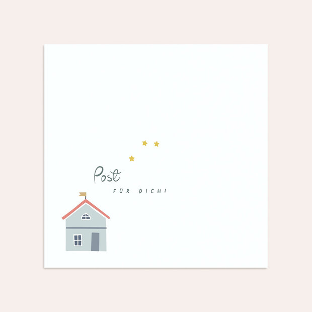 Umschlag mit Design Weihnachten - Cozy Christmas Cottage