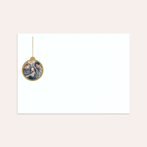 Umschlag mit Design Weihnachten - Xmas Joy