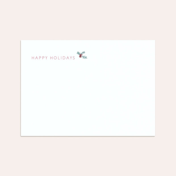 Umschlag mit Design Weihnachten - Happy Holidays