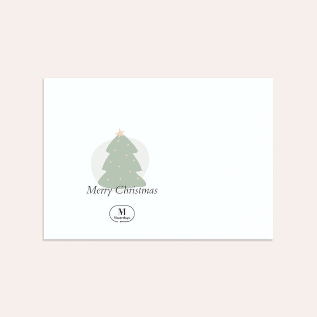 Umschlag mit Design Weihnachten Geschäftlich - Weihnachtsglanz