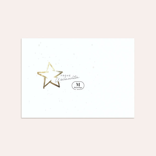 Umschlag mit Design Weihnachten Geschäftlich - Mein kleiner Stern