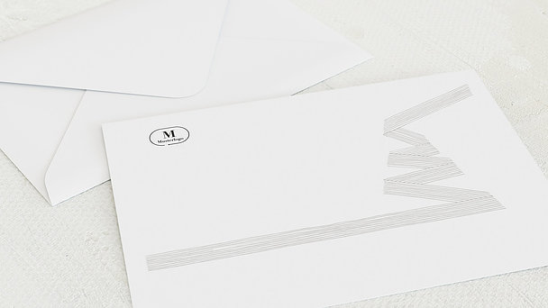 Umschlag mit Design Weihnachten Geschäftlich - Weihnachtsband