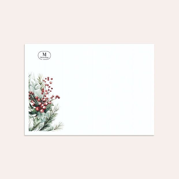 Umschlag mit Design Weihnachten Geschäftlich - Festlicher Flair